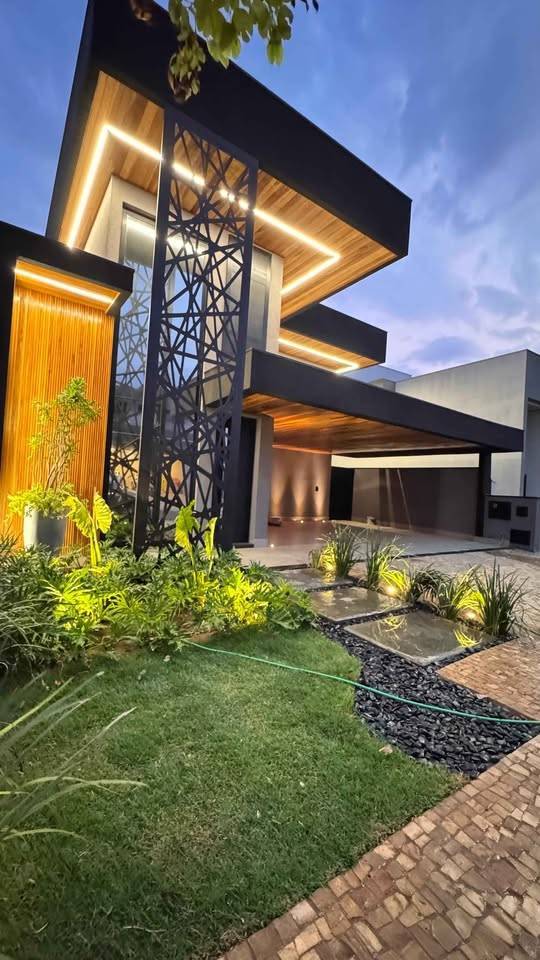 Casa de condomínio à venda com 3 quartos, 245m² - Núcleo Agrícola Alpha,Franca